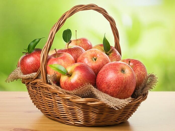 Äpfel zum Abnehmen in einer Woche